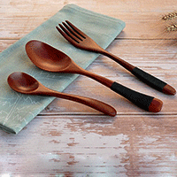 木製カトラリーセット